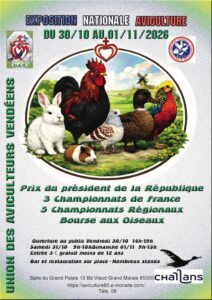 Affiche exposition de Challans 2026