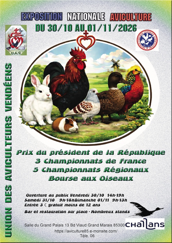 Affiche exposition de Challans 2026